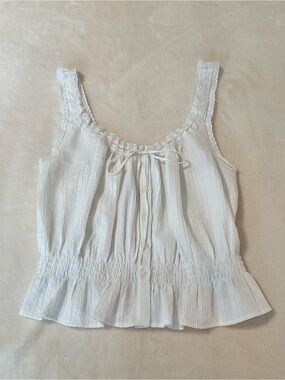 American Eagle White Blouse